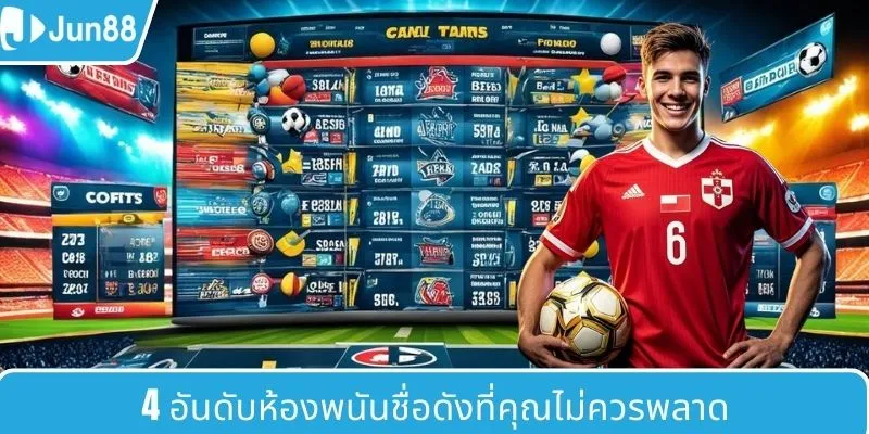 สี่สังเวียนเดิมพันเด่นที่สุดที่คุณไม่ควรพลาด